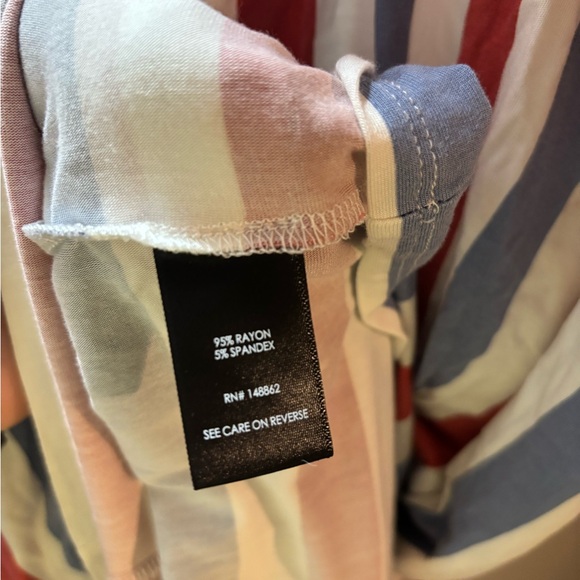 Torrid Striped Tiered Maxi Dress - Picture 9 of 10